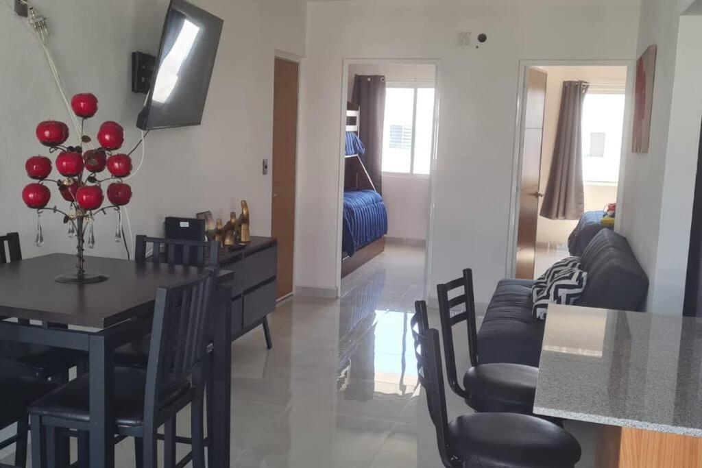 Bonito Penthouse Con Roof Garden Apartment Manzanillo Exterior photo
